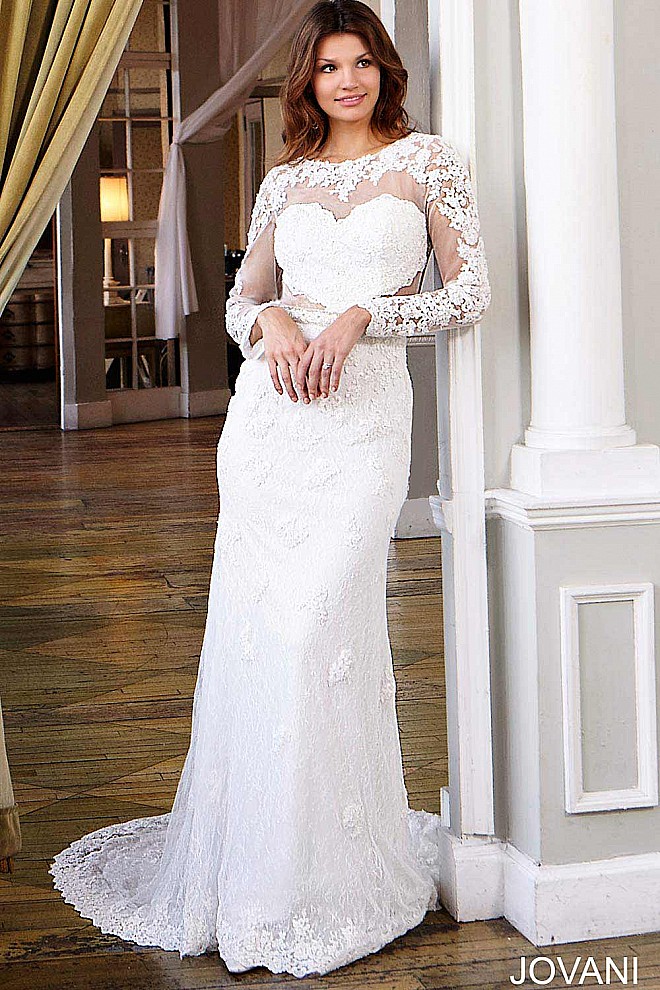 adding long sleeves to a wedding dress