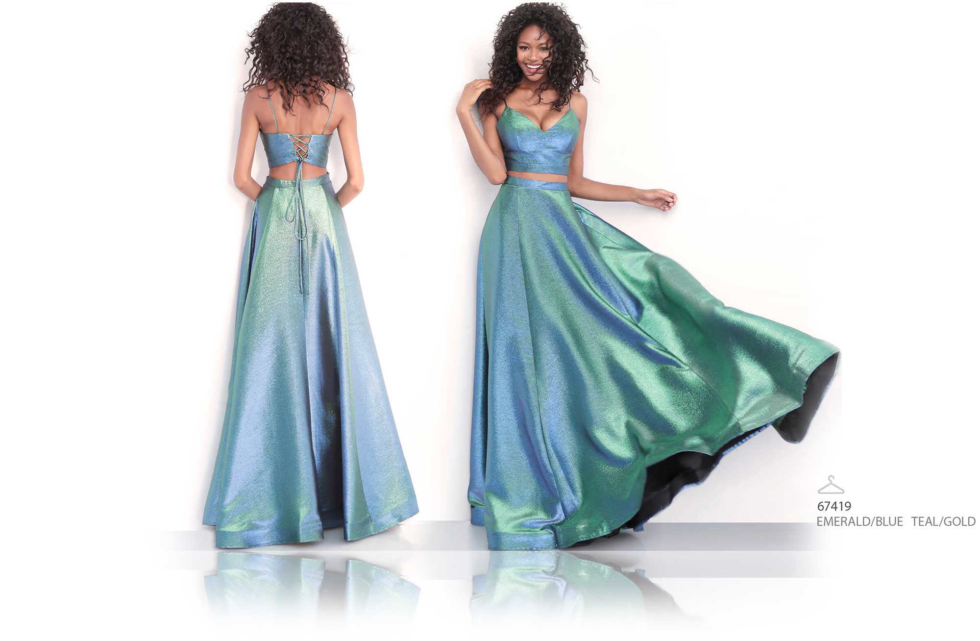 how to choose a two piece prom dress