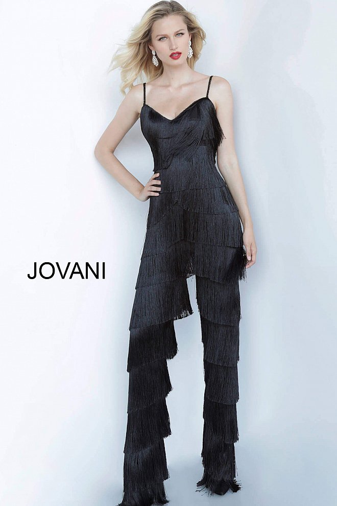 Jovani black jumpsuit