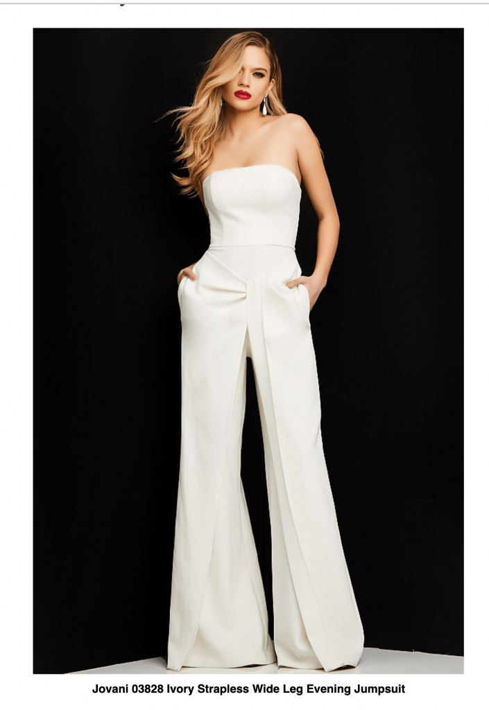 The Hottest Trends of White Jumpsuit Wedding Outfits - Jovani Blog