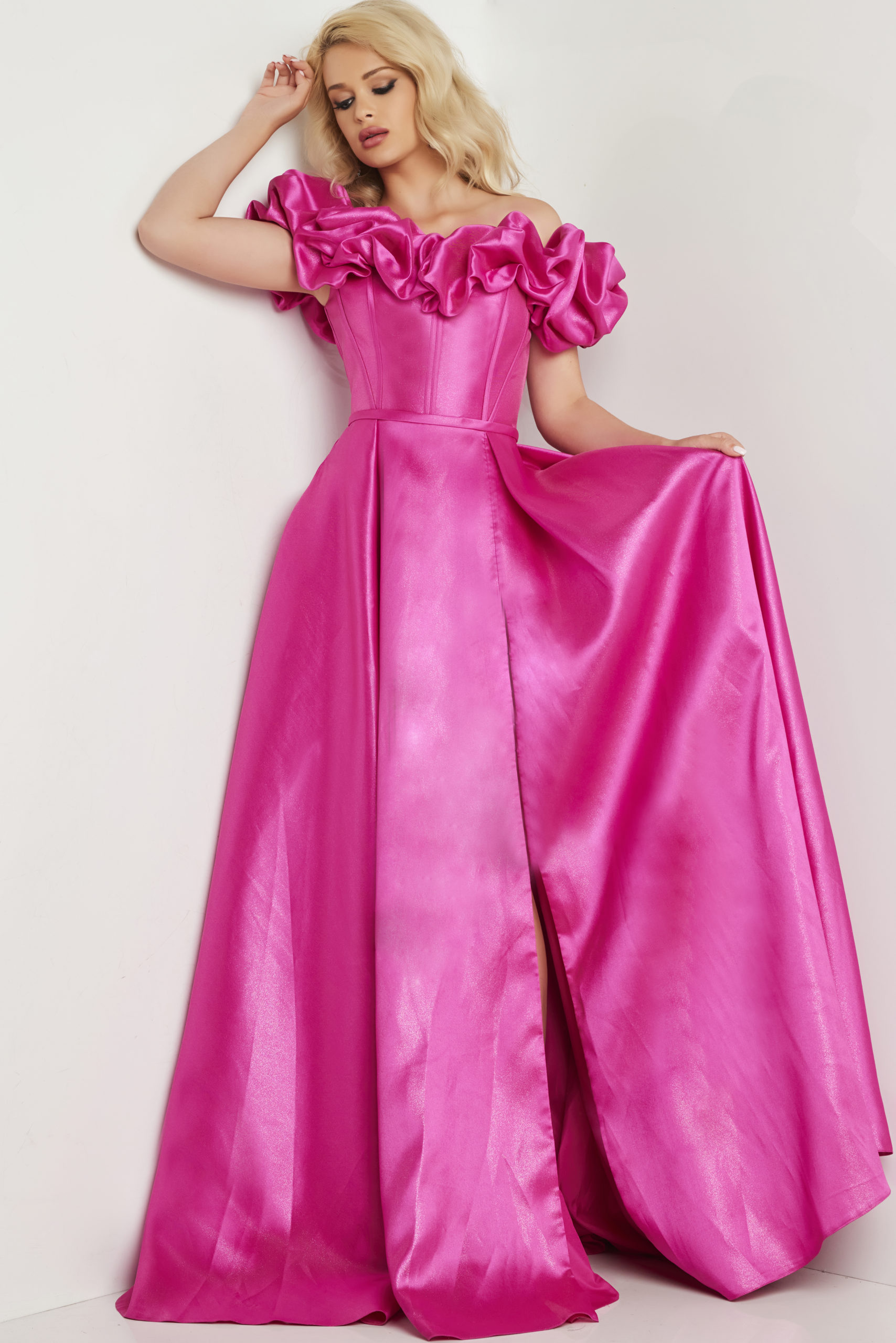 pink dress-Barbie girl. 