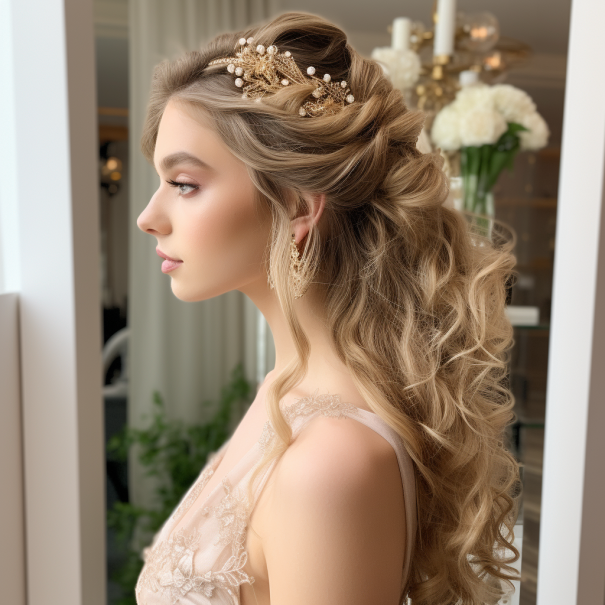 prom hair hairstyles curly down｜TikTok Search