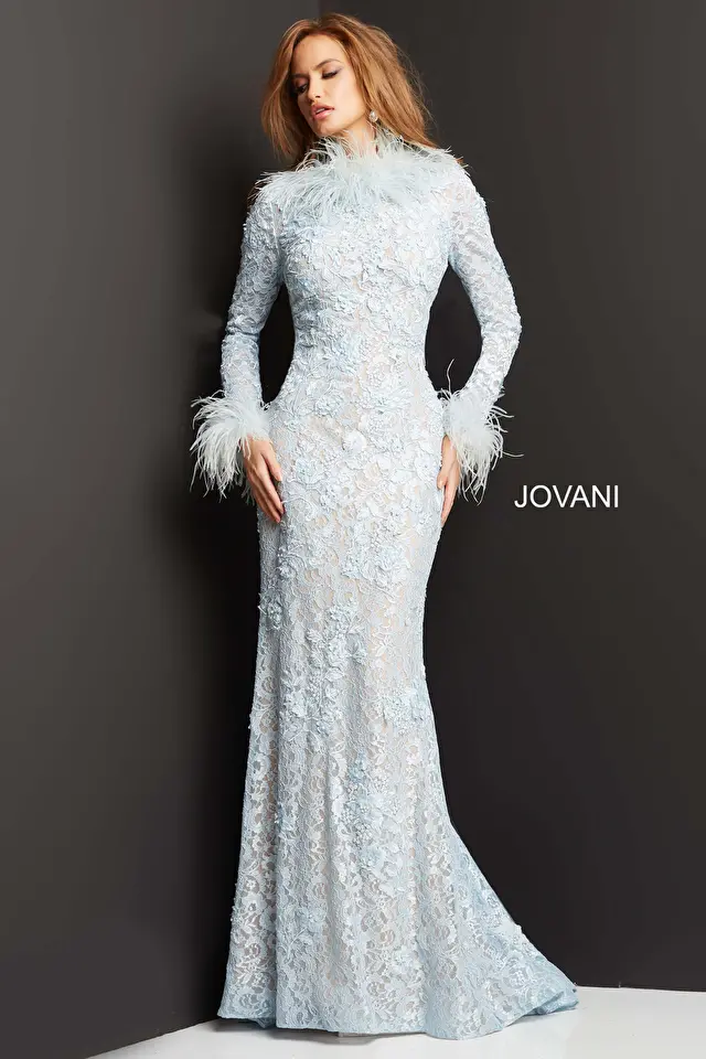 long sleeve formal dresses & gowns