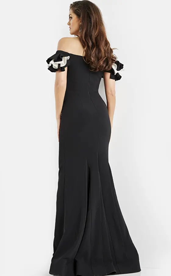 Long black dress Jovani 07017