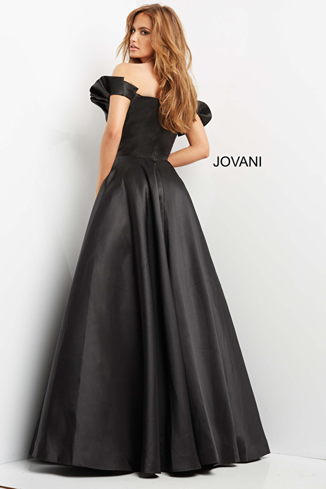 New Arrival Simple Ball Gown Evening Dress Off The Shoulder