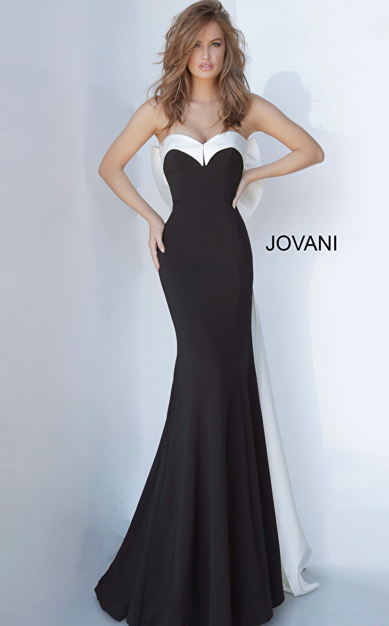 Jovani 12020 Strapless Sweetheart Neckline Dress