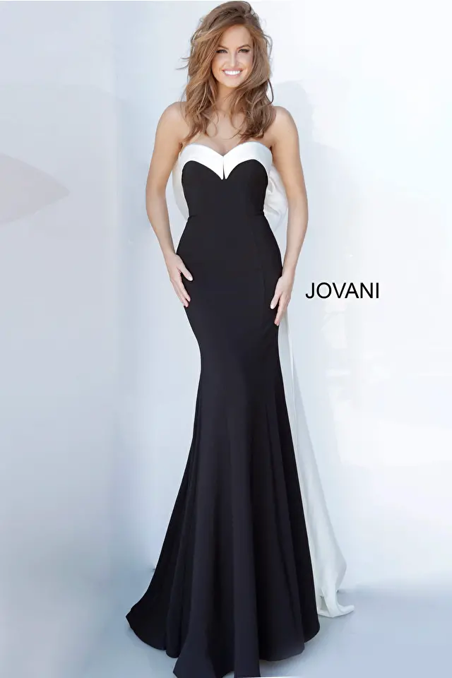 Fashion Dresses Evening Dresses C&A Evening Dress black-white elegant 