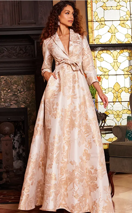 creme mother of the bride dress 23178