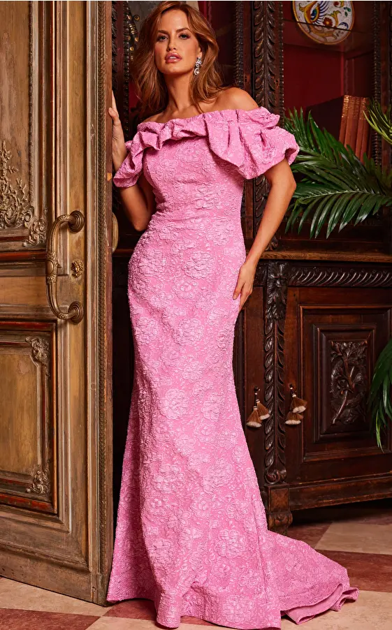 pink floral dress 23847