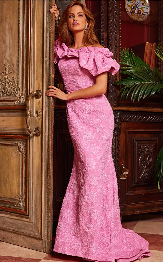 floral pink dress 23847