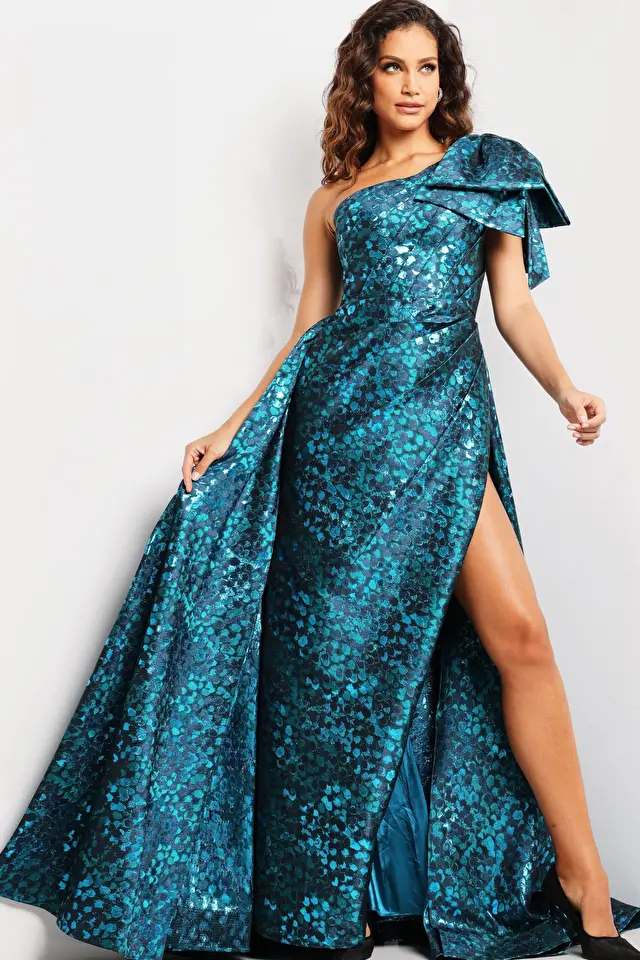 Model wearing Jovani style 26254 dress