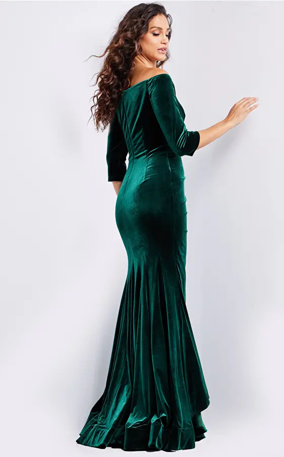 green mermaid dress 36458