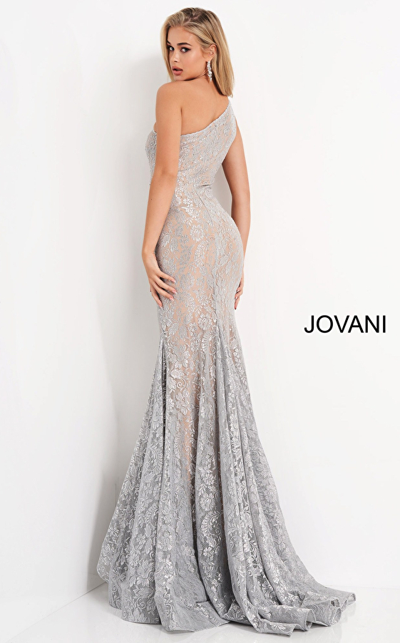 Silver prom 2020 Jovani prom dress 00353