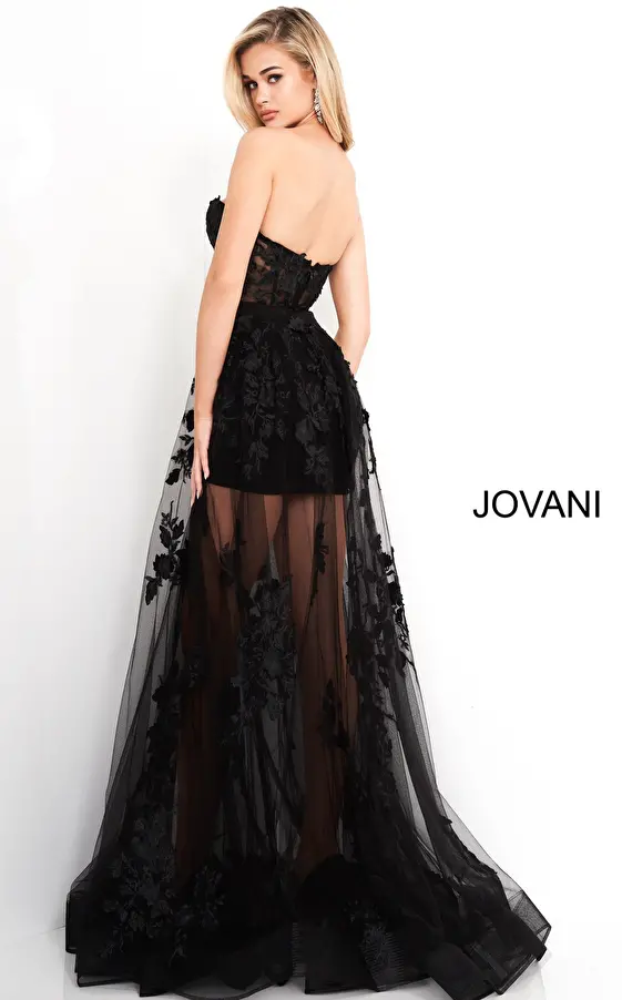 black prom dress 02845