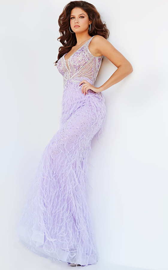 lilac dress 03023