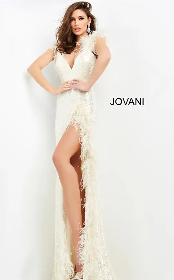 Jovani 06164 Fitted sequin Special Occiasion Dress