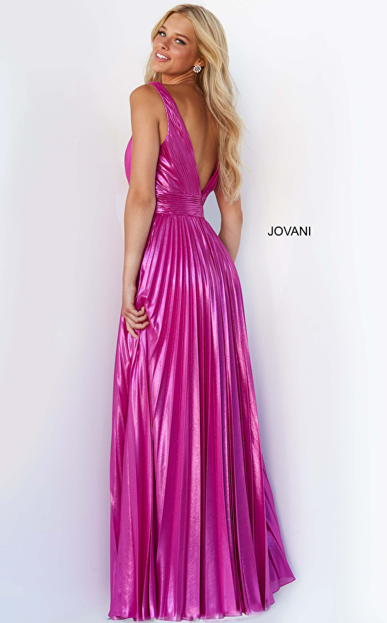 Maxi skirt pleated Jovani dress 06220