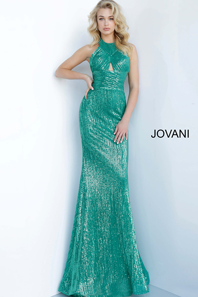 Model wearing Jovani style 1270 dress