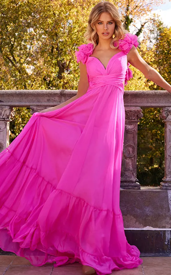 pink prom dress 23322