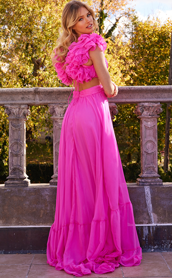 pink sexy prom dress 23322