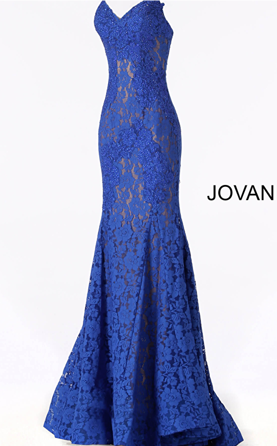 Royal lace fitted dress 37334