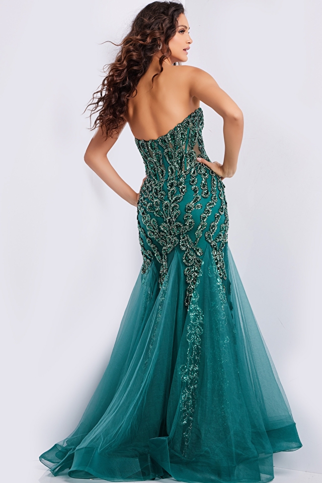 mermaid beaded dress 37412
