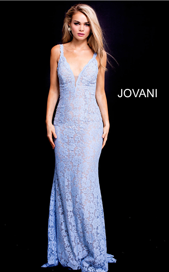 Light blue Jovani 48994