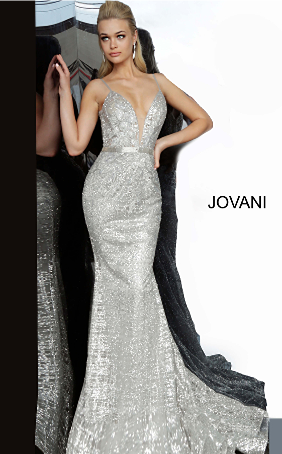 silver embellished dress 62517