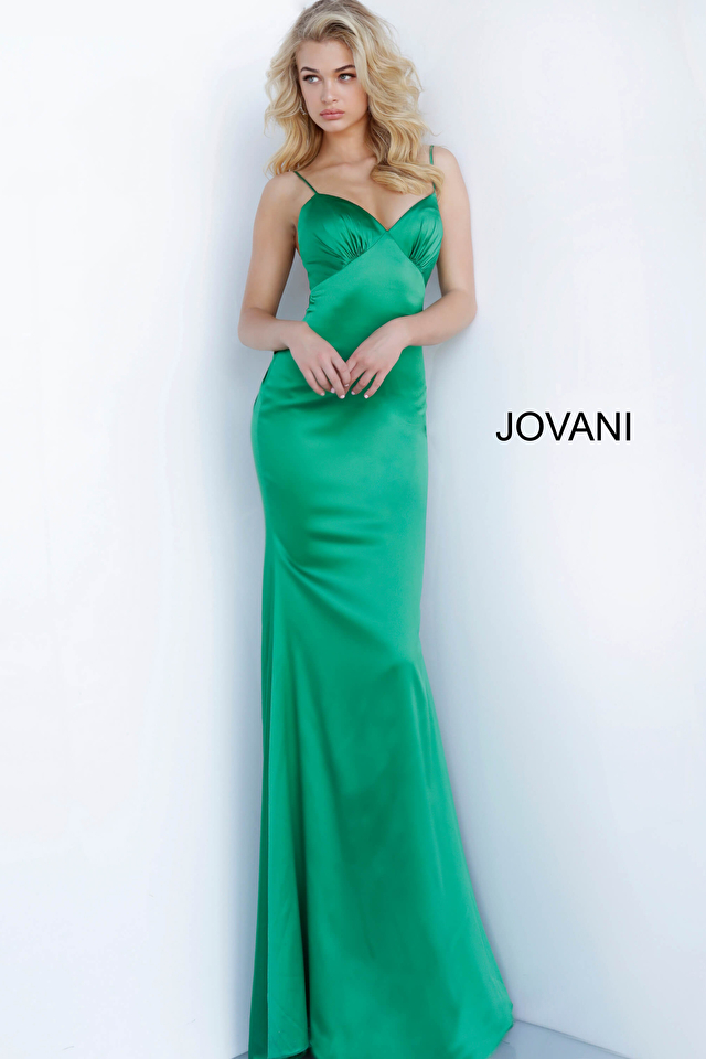 Model wearing Jovani style 67862 dress