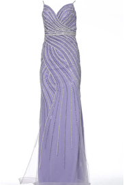 lilac embellished prom dress 02408