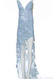 light blue sequin embellished Jovani dress 4084