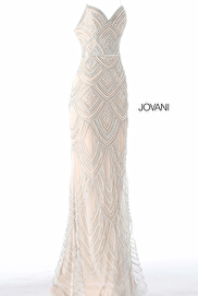 nude prom gown 60653