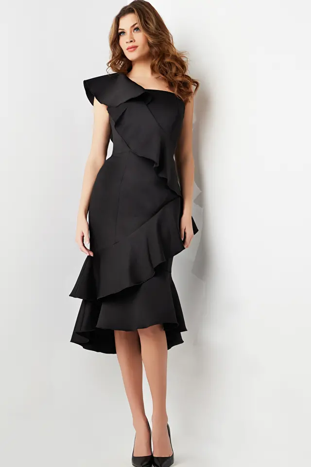 ruffle embellished dress 25971