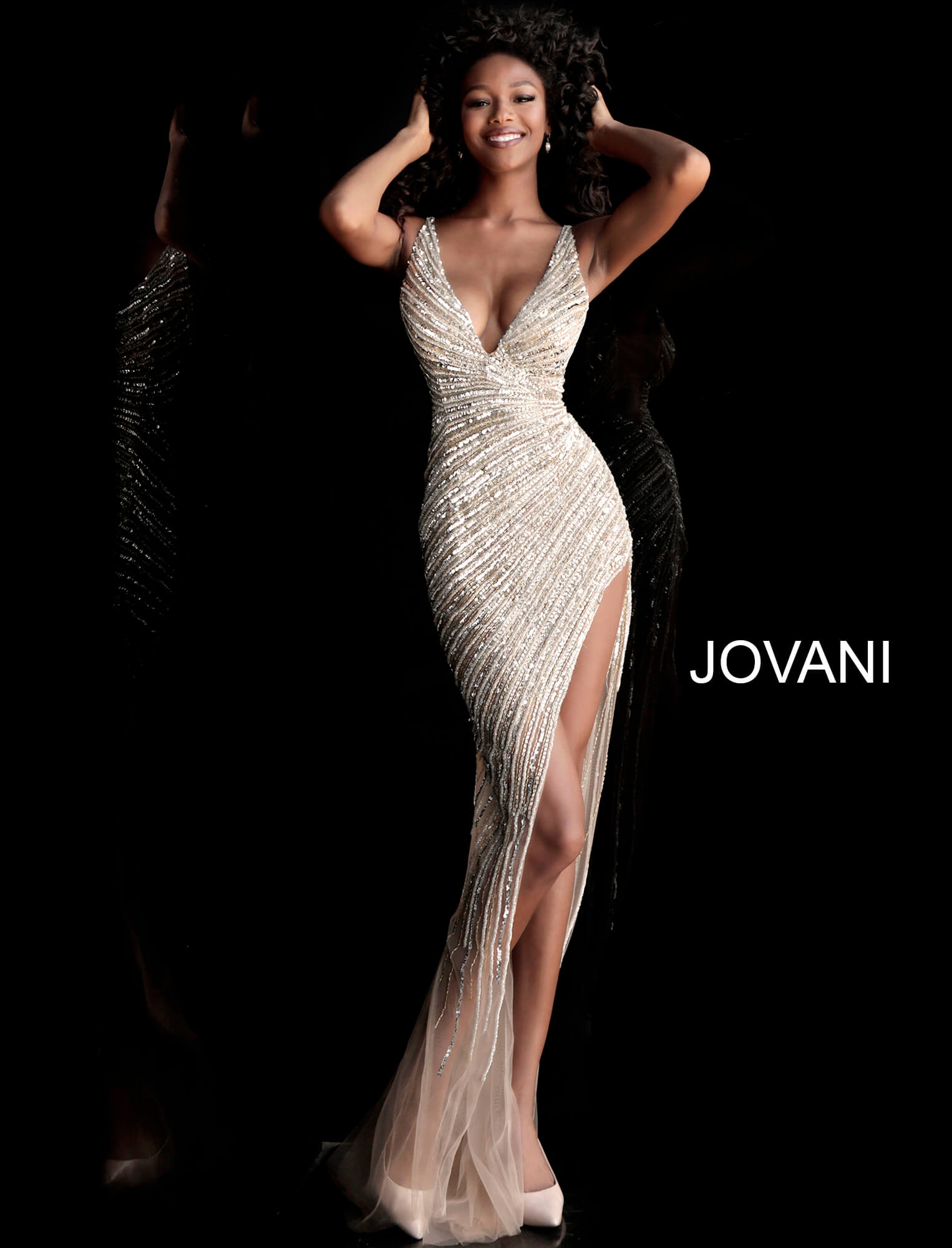 Jovani Black beaded dress | Dresses Images 2022