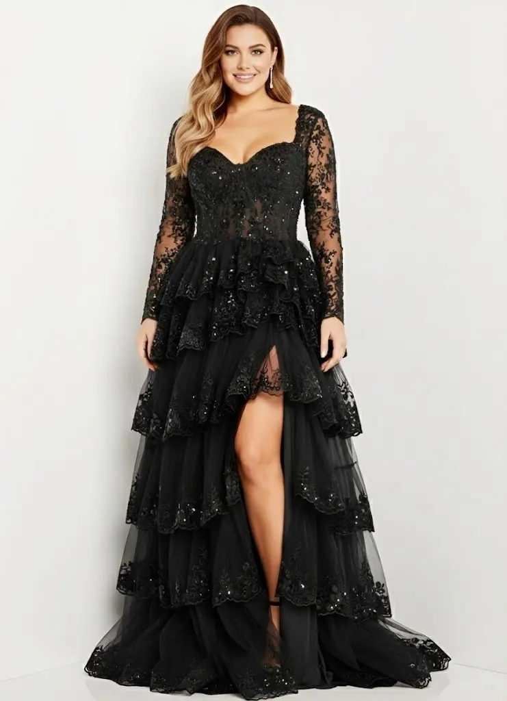 Convert off-shoulder to full sleeves