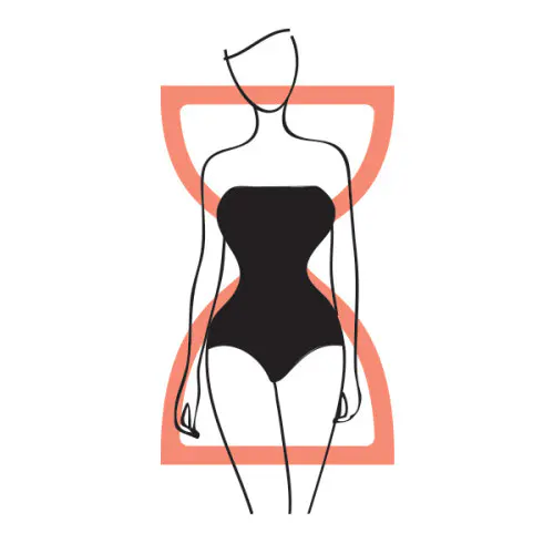 Hourglass Shape body