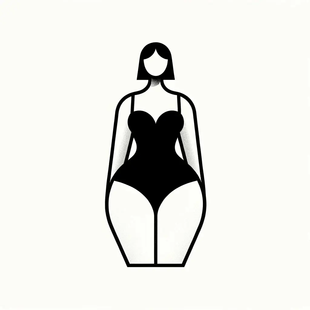 Pear-shaped body