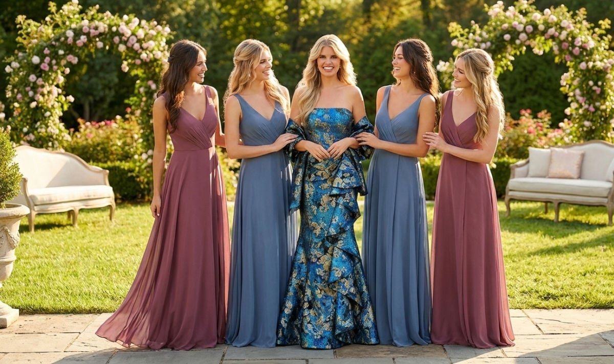 holiday party dress blue Royal Blue main image 0