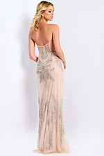 Fitted crystal dress 38812