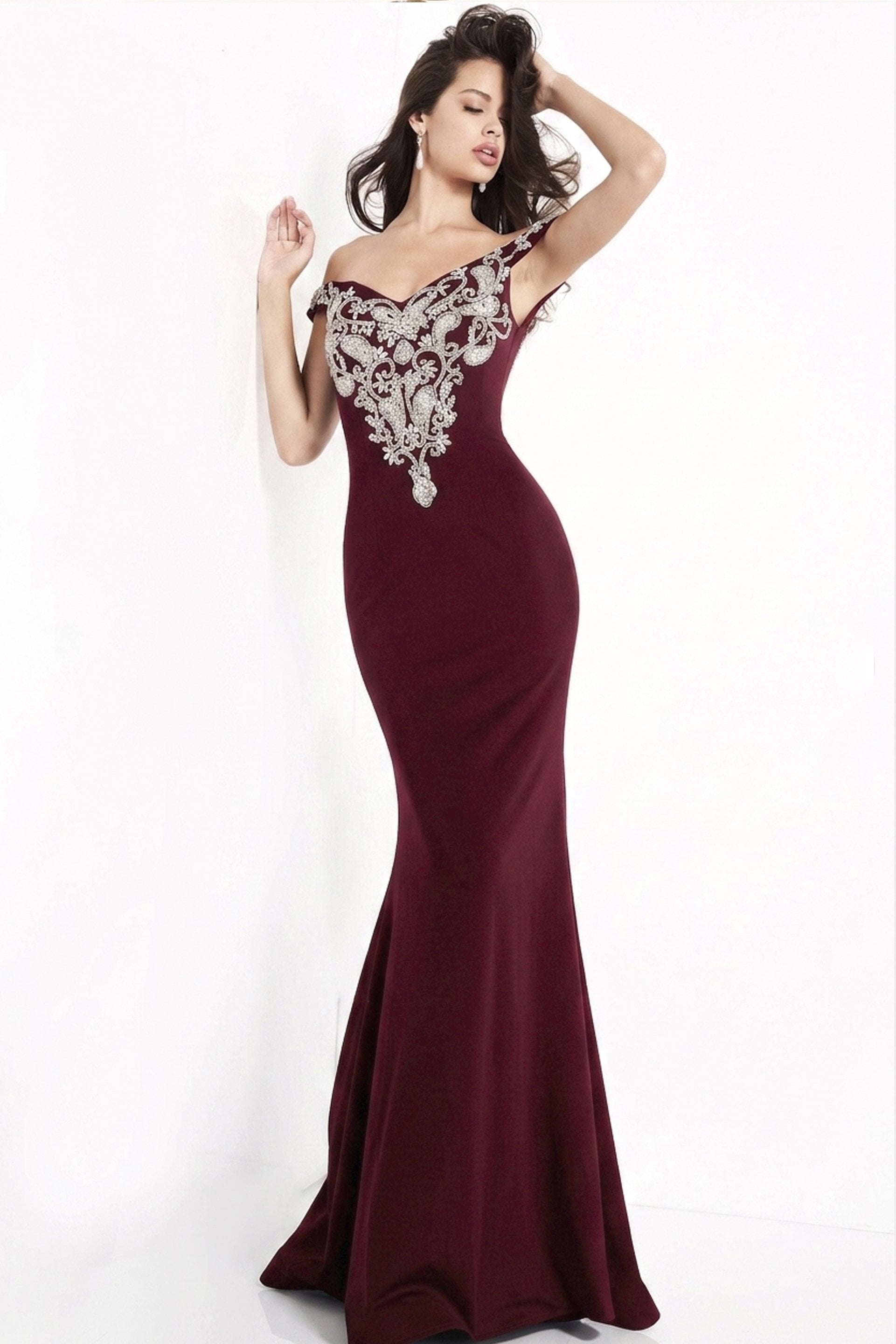 Jovani style 02576 in red