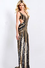 Beaded formal dress 43953