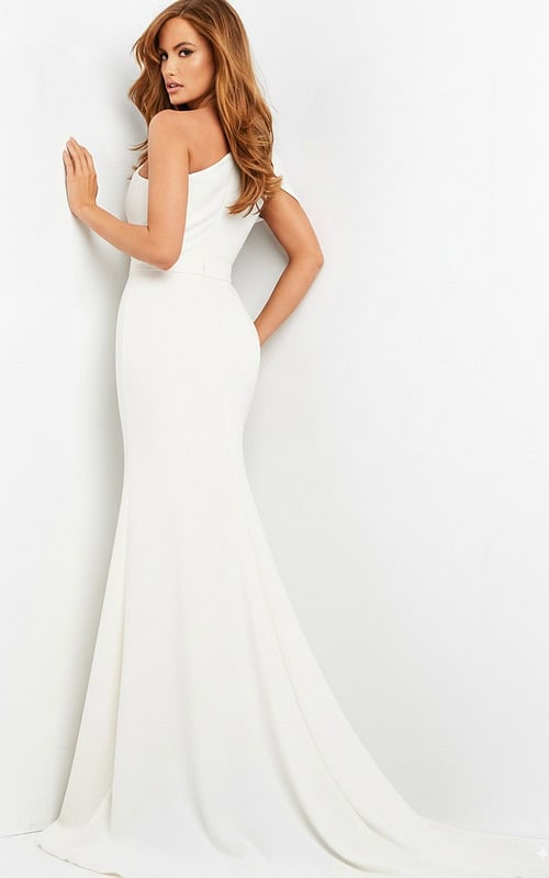 mermiad one shoulder dress 06753