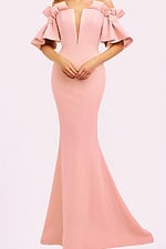 06901 blush mermaid dress