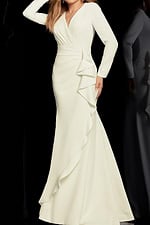 06995 ivory mother of the bride dress