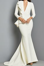 07934 ivory mermaid dress