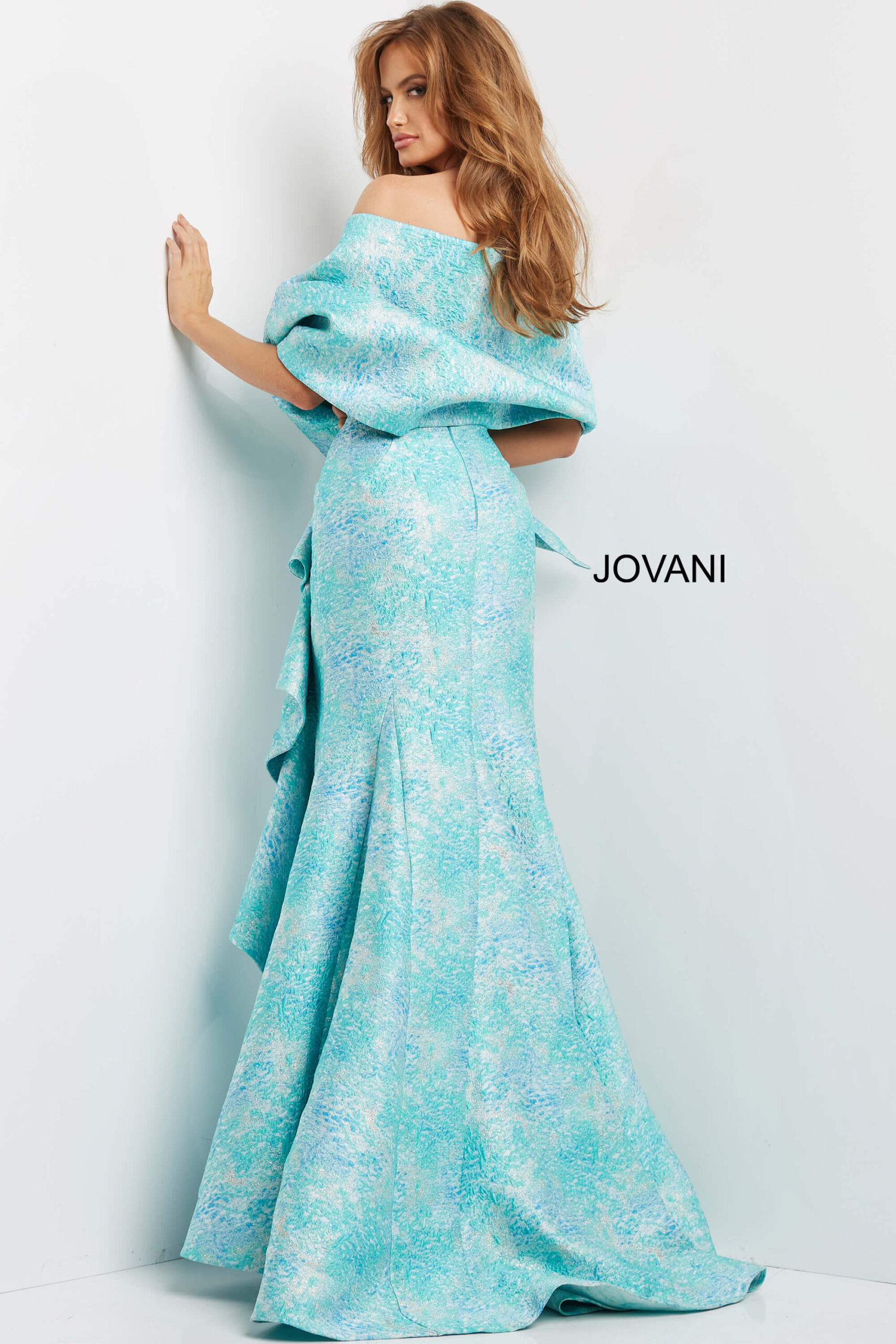 JOVANI スパンコールチュールロングドレス807 JOVANI スパンコールチュールロングドレス807 （ロングドレス