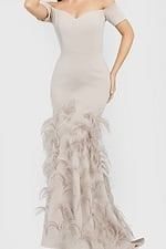08384 ivory mermaid dress
