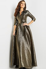 metallic gold dress 08388