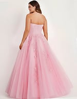 pink ball gown 1831