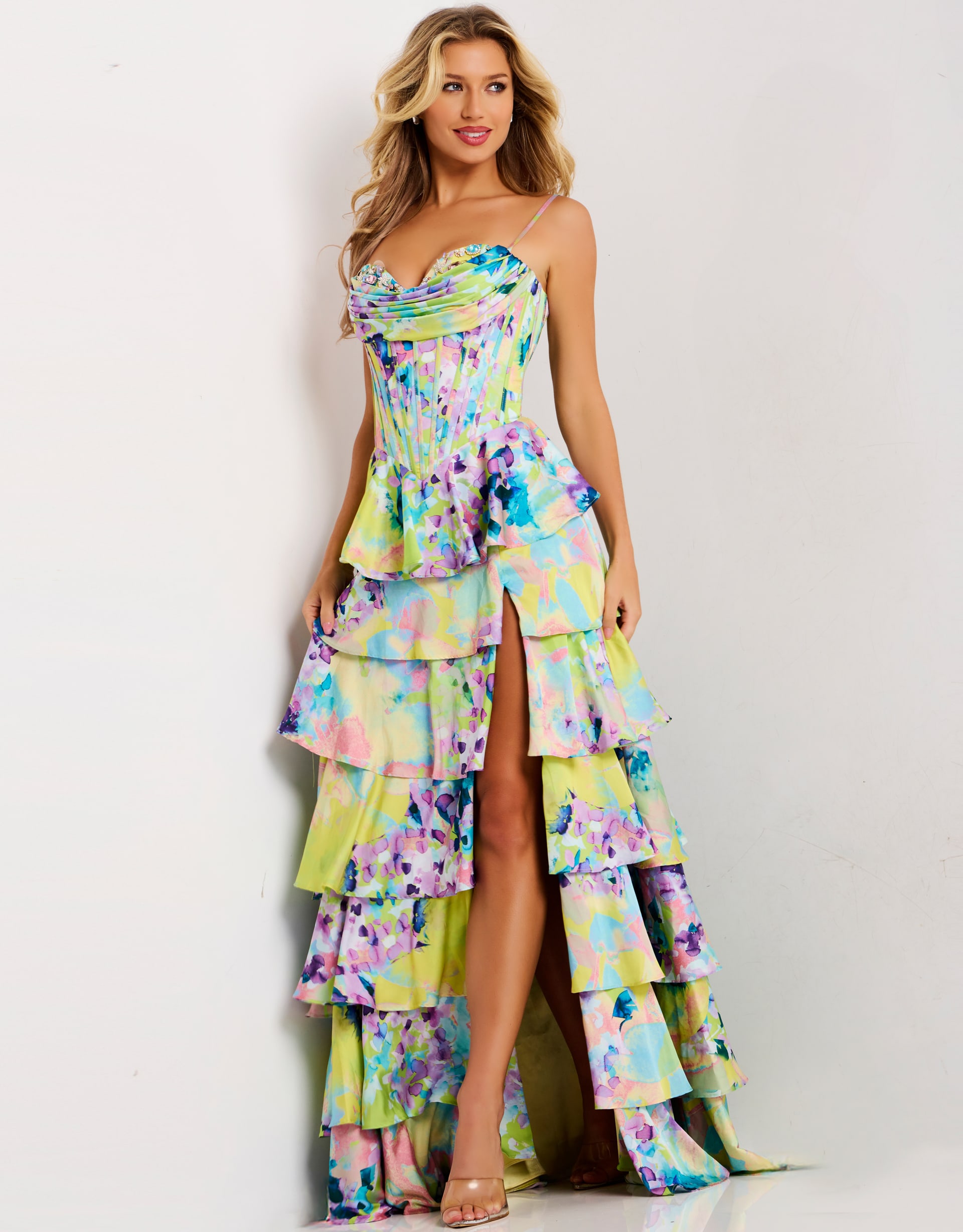 189_47560_029 copy Tiered Floral Corset Prom Dress